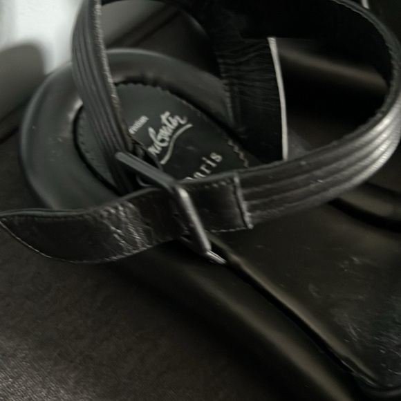 Authentic Christian Louboutin Black Sandals - Picture 6 of 6